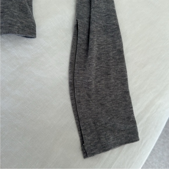 Style Addict Gray Off-Shoulder Top - Picture 5 of 5